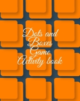 Dots and boxes game activity book 1716308283 Book Cover