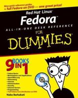 Red Hat Linux Fedora All-In-One Desk Reference for Dummies 0764542583 Book Cover