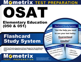 OSAT Elementary Education (050 & 051) Flashcard Study System: CEOE Test Practice Questions & Exam Review for the Certification Examinations for Oklahoma Educators / Oklahoma Subject Area Tests (Cards) 1610724305 Book Cover