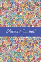 Sharon's Journal: Cute Personalized Name College-Ruled Notebook for Girls & Women - Blank Lined Gift Journal/Diary for Writing & Note Taking 1706388802 Book Cover