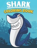 Shark Coloring Book: 50 Shark Coloring Pages B08ZD6T9WZ Book Cover