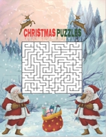 christmas puzzles: B08QWBFWFM Book Cover