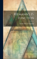Riemann's P-Function 102139128X Book Cover