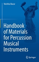 Handbook of Materials for Percussion Musical Instruments 3030986497 Book Cover
