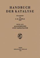 Allgemeines Und Gaskatalyse 3709131723 Book Cover