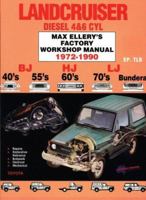 Lancruiser Diesel 4&6 cyl 1972-90 Factory Shop Man-Toyota BJ, HJ, LJ. -40's 55's 60's 70's Bundera (Max Ellery's Vehicle Repair Manuals) 0646018558 Book Cover