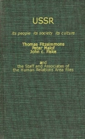 U.S.S.R.: Its People Its Society Its Culture 0837176670 Book Cover