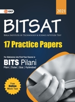 BITSAT 2021 - 17 Practice Papers 9390820502 Book Cover