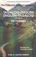 Tagalog-English/English-Tagalog Standard Dictionary, Revised & Expanded Edition (Hippocrene Standard Dictionaries) 0781809614 Book Cover