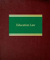 Education Law: With Update (Education Law Series) 1588521117 Book Cover