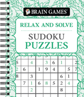 Brain Games - Relax and Solve: Sudoku (Pattern Cover) 1639387889 Book Cover