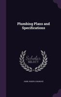 Plumbing Plans and Specifications 1016198736 Book Cover