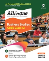 CBSE All In One Business Studies Class 12 2022-23 Edition (As per latest CBSE Syllabus issued on 21 April 2022) 9326196488 Book Cover