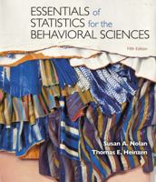 LaunchPad for Nolan's Essentials of Statistics for the Behavioral Sciences (1-Term Access) 142922326X Book Cover