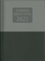 2021 Agenda Ejecutiva - Tesoros de Sabidur�a - Negro/Gris: Agenda Ejecutivo Con Pensamientos Motivadores 163264228X Book Cover