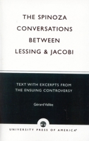 The Spinoza Conversations Between Lessing and Jacobi 081917016X Book Cover