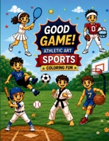 Athletic Art: Sports Coloring Fun B0HD9CVPDL Book Cover