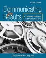 Communicating for Results: A Guide for Business and the Professions 0534010628 Book Cover