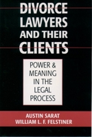 Divorce Lawyers and Their Clients: Power and Meaning in the Legal Process 0195117999 Book Cover