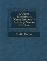 L'Opera Salernitana "Circa Instans" 1293905534 Book Cover
