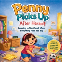 Penny Picks Up After Herself: Learning to Start Small When Everything Feels Too Big (Growing A to Z - Advo Cat Kids) B0GWTWYXWT Book Cover