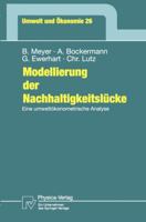 Modellierung Der Nachhaltigkeitslucke: Eine Umweltokonometrische Analyse 379081122X Book Cover