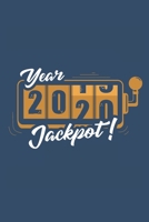 Year 2020, Jackpot!: Notebook, 6x9 inches (A5), dot grid, 120 pages 1679626841 Book Cover