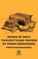 Books Of Daily Thoughts And Prayers By Swami Paramanda 0911564322 Book Cover