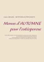 Menus d'automne pour l'ostéoporose 2322147133 Book Cover