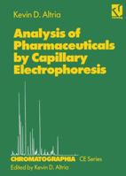 Analysis Of Pharmaceuticals By Capillary Electrophoresis 3322850137 Book Cover