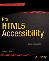 Pro HTML5 Accessibility 1430241942 Book Cover