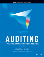 Auditing: A Practical Approach with Data Analytics 1119785995 Book Cover