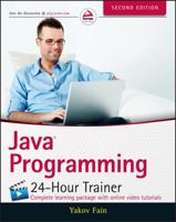 Java Programming 24-Hour Trainer 0470889640 Book Cover
