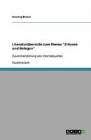 Literaturübersicht zum Thema "Zitieren und Belegen": Zusammenstellung von Internetquellen 3638759385 Book Cover