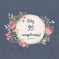 Feliz 95 Cumplea�os: El libro de firmas evento - Libro De Visitas para Fiesta - Aniversario cumplea�os - Feliz Cumple a�os - Ideas de regalos individuales - Familia y amigos 1074530322 Book Cover