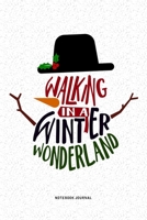 Walking In A Winter Wonderland: A 6x9 Inch Diary Notebook Journal With A Bold Text Font Slogan On A Matte Cover and 120 Blank Lined Pages Makes A Great Alternative To A Card 1679321641 Book Cover
