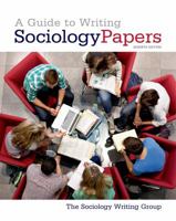A Guide to Writing Sociology Papers 0312084293 Book Cover