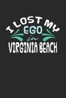 I lost my ego in Virginia Beach: 6x9 - notebook - dot grid - city of birth 1673210554 Book Cover