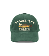 Jane Austen's Pride and Prejudice - Pemberley Trout Derby Hat B0F546GVX5 Book Cover