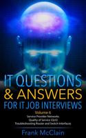 It Questions & Answers for It Job Interviews 0999479032 Book Cover