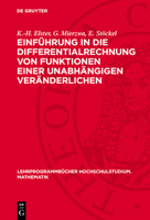 Einführung in Die Differentialrechnung Von Funktionen Einer Unabhängigen Veränderlichen 3112711165 Book Cover