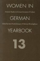 Women in German Yearbook, Volume 13 080329803X Book Cover