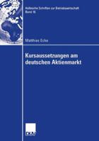 Kursaussetzungen Am Deutschen Aktienmarkt 3835000942 Book Cover