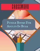 Crossword Puzzle Books For Adults In Bulk: Hours of brain-boosting entertainment for adults and kids, The Supreme Word Search Book for Adults. 1096361515 Book Cover