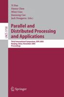 Parallel and Distributed Processing and Applications 3540297693 Book Cover