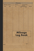 Mileage Log Book: Auto Mileage Record Journal - 120 Pages - Business and Personal Vehicle and Car Mileage Expenses and Taxes Tracker 170070026X Book Cover