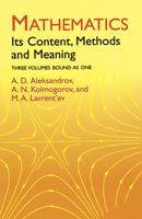 Mathematics: Its Content, Methods and Meaning 0880294795 Book Cover