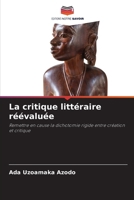 La critique littéraire réévaluée 6138488946 Book Cover