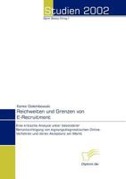 Reichweiten Und Grenzen Von E-Recruitment 3832455671 Book Cover