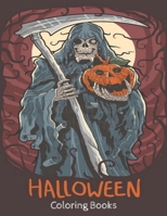 Creative Haven Halloween Coloring Books: 40 Unique Designs Jack-o-Lanterns, Witches, Haunted Houses, and many More B08LNQM7H1 Book Cover